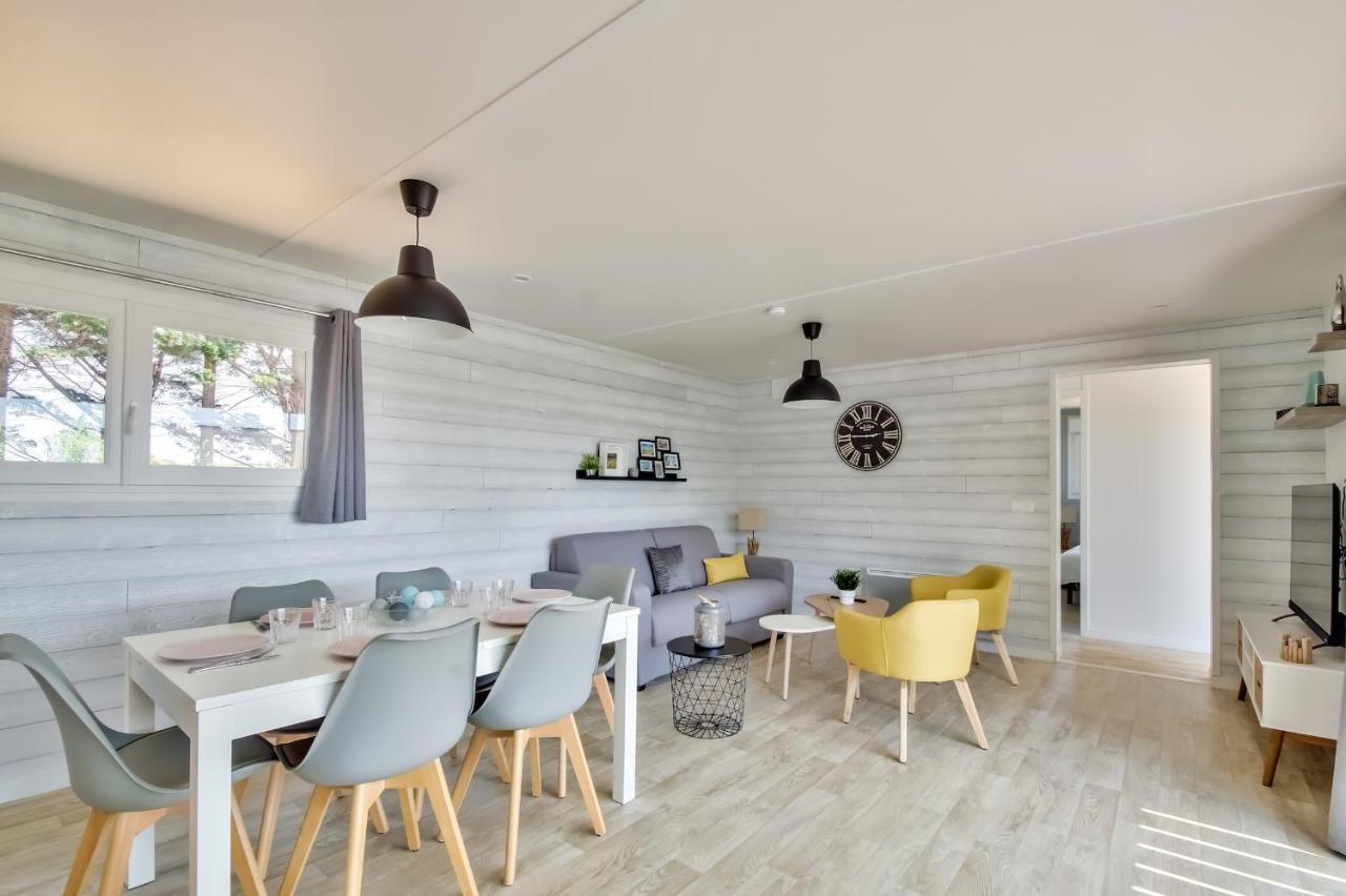 Chalet Pour 8 Dans Residence Avec Piscine Chauffee Brétignolles-sur-Mer المظهر الخارجي الصورة