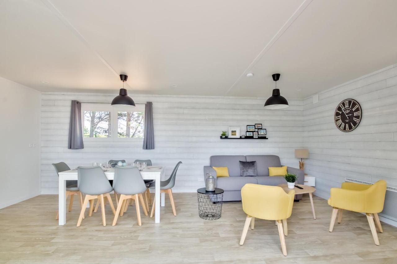 Chalet Pour 8 Dans Residence Avec Piscine Chauffee Brétignolles-sur-Mer المظهر الخارجي الصورة