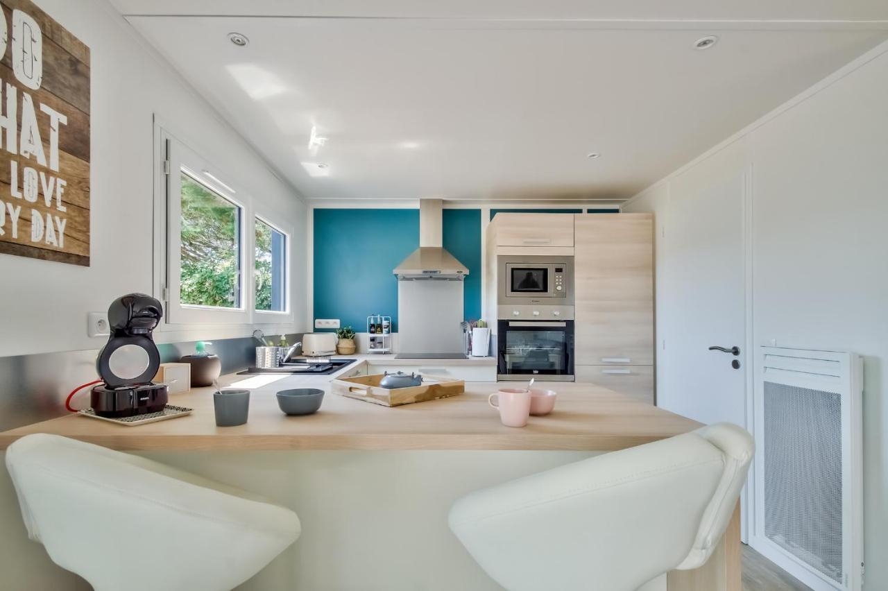 Chalet Pour 8 Dans Residence Avec Piscine Chauffee Brétignolles-sur-Mer المظهر الخارجي الصورة