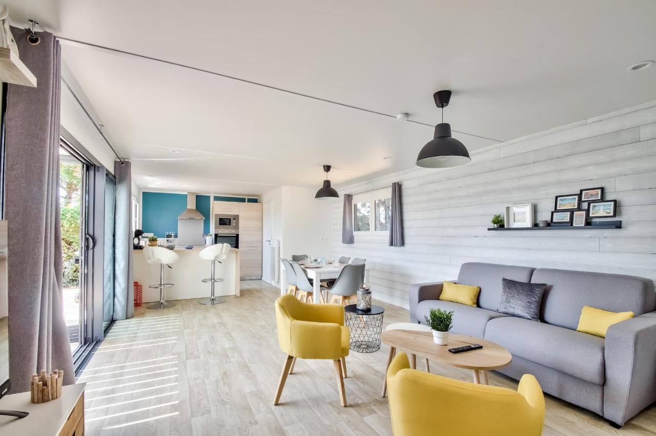 Chalet Pour 8 Dans Residence Avec Piscine Chauffee Brétignolles-sur-Mer المظهر الخارجي الصورة