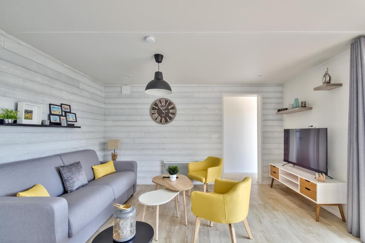 Chalet Pour 8 Dans Residence Avec Piscine Chauffee Brétignolles-sur-Mer المظهر الخارجي الصورة