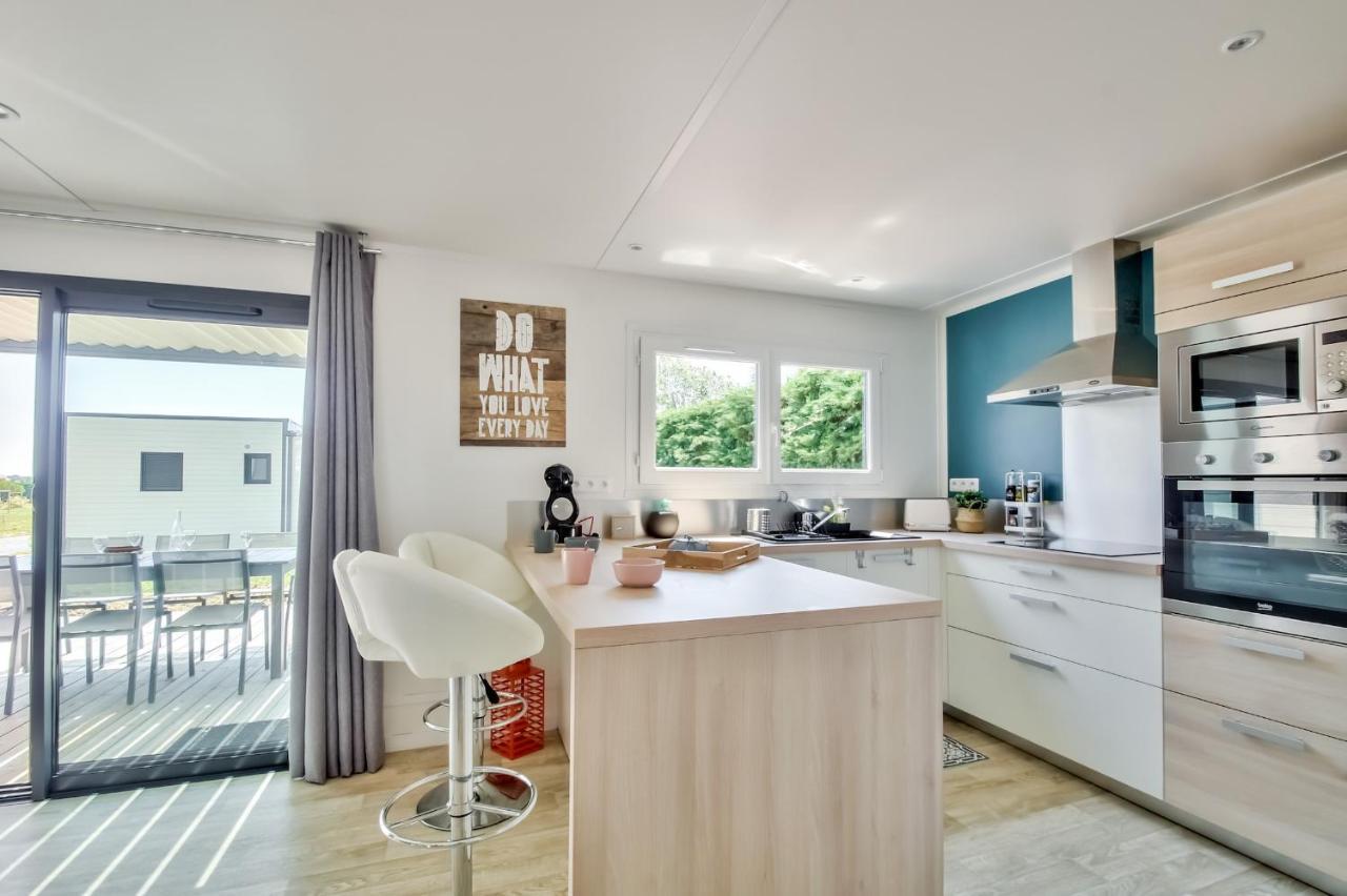 Chalet Pour 8 Dans Residence Avec Piscine Chauffee Brétignolles-sur-Mer المظهر الخارجي الصورة