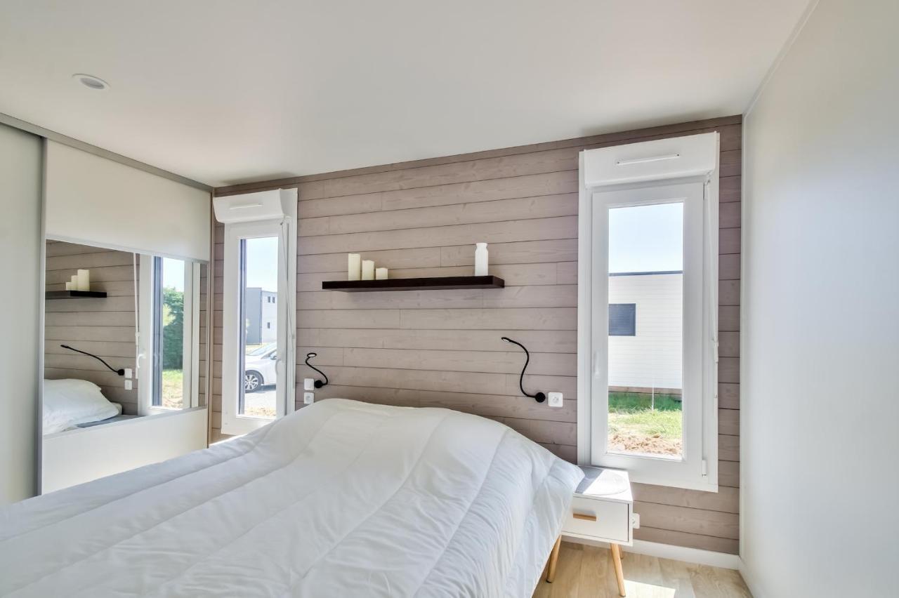 Chalet Pour 8 Dans Residence Avec Piscine Chauffee Brétignolles-sur-Mer المظهر الخارجي الصورة