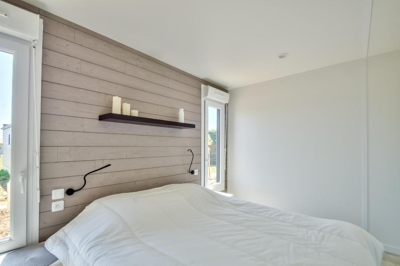 Chalet Pour 8 Dans Residence Avec Piscine Chauffee Brétignolles-sur-Mer المظهر الخارجي الصورة