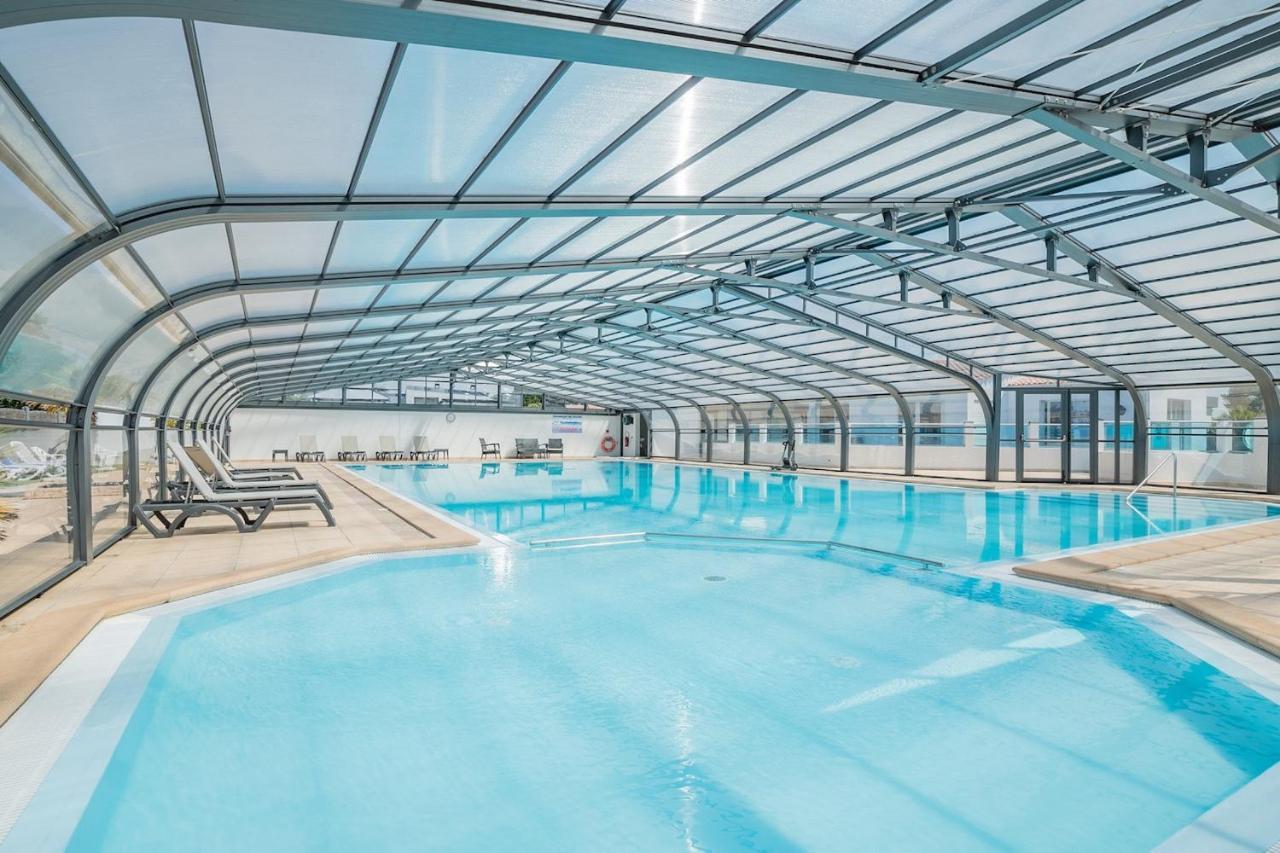 Chalet Pour 8 Dans Residence Avec Piscine Chauffee Brétignolles-sur-Mer المظهر الخارجي الصورة