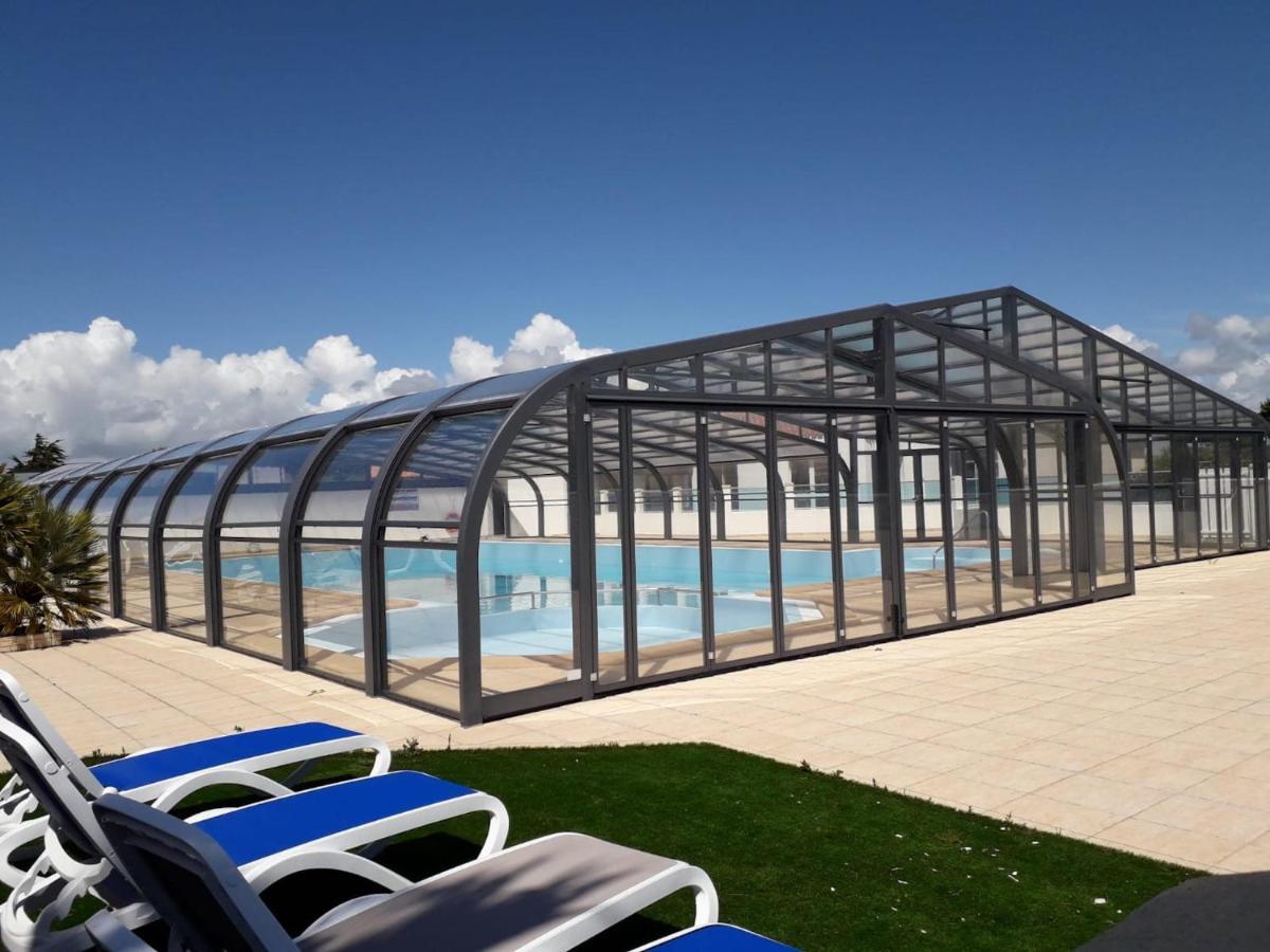 Chalet Pour 8 Dans Residence Avec Piscine Chauffee Brétignolles-sur-Mer المظهر الخارجي الصورة