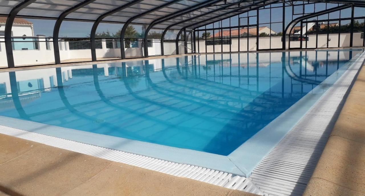 Chalet Pour 8 Dans Residence Avec Piscine Chauffee Brétignolles-sur-Mer المظهر الخارجي الصورة