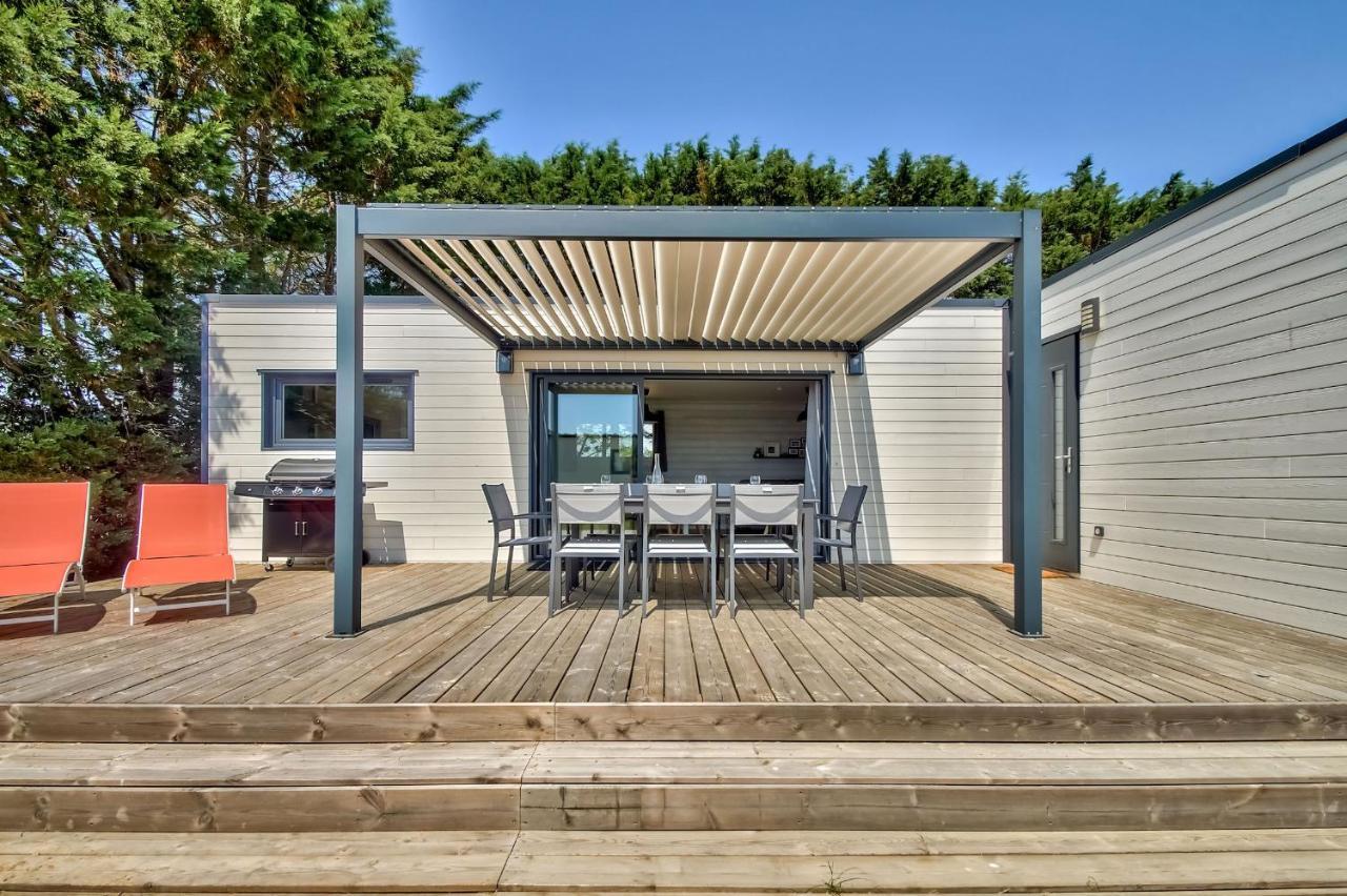 Chalet Pour 8 Dans Residence Avec Piscine Chauffee Brétignolles-sur-Mer المظهر الخارجي الصورة